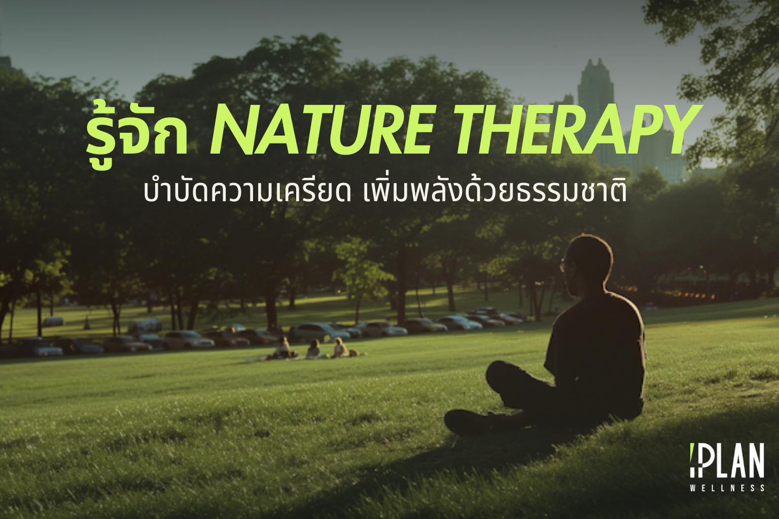 รู้จัก 'Nature Therapy' ให้ธรรมชาติบำบัดความเครียด เพิ่มพลังชีวิต